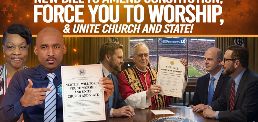🔥Watch This🔥New Bill To Amend Constitution,Force You To Publicly Worship God & Unite Church & State🔥